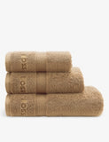 BOSS Loft Logo-Embroidered Cotton Towel