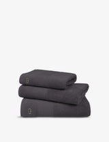 selfridges Lacoste Logo-Embroidered Cotton Bath Sheet 90cm x 150cm- Buy online at McGrocer