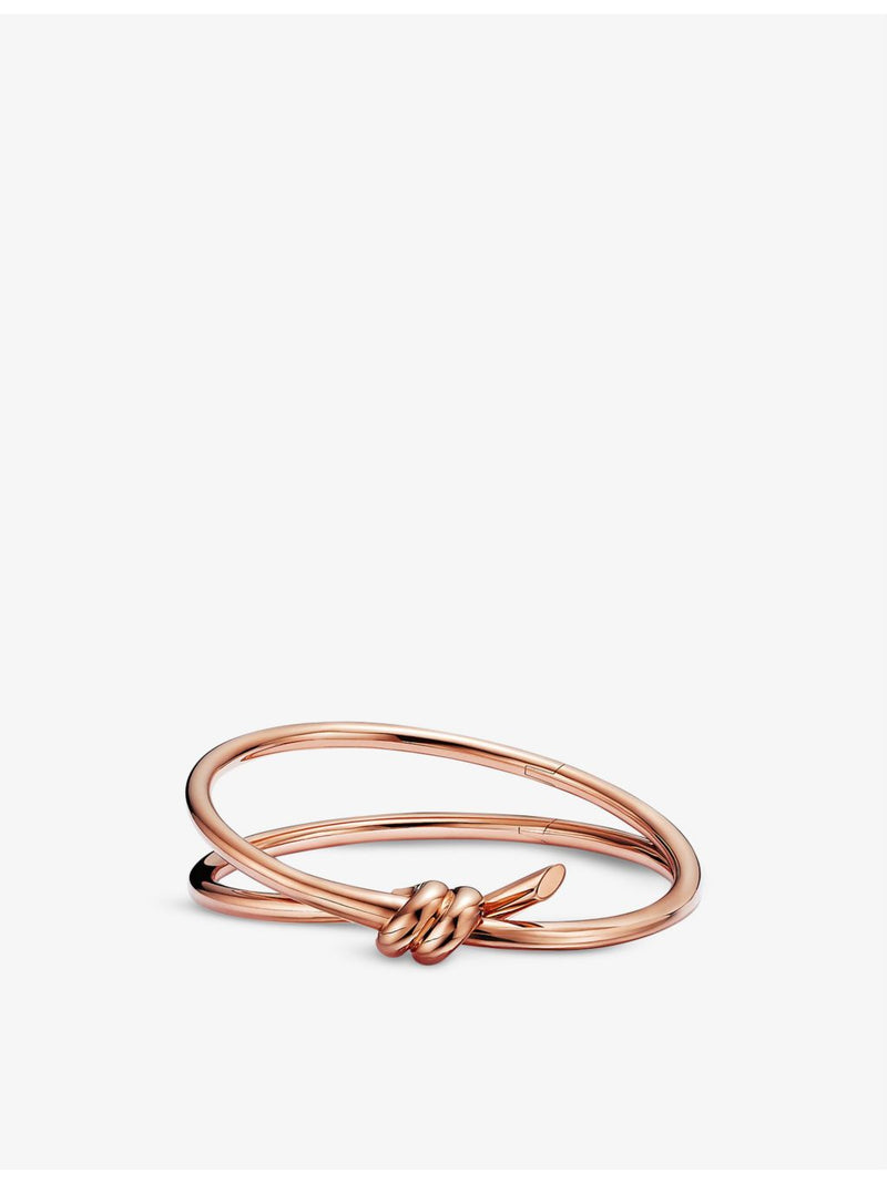 Tiffany & Co Knot bangle 18ct rose gold, imported from the UK