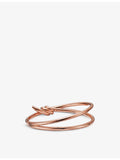 Tiffany & Co Knot bangle 18ct rose gold, imported from the UK