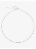 Monica Vinader Twist sterling silver necklace, UK version