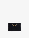 Zadig & Voltaire ZV Pass Logo-Plaque Leather Cardholder