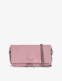 Zadig & Voltaire Rock Grained Leather Clutch