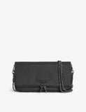 Zadig & Voltaire Rock Grained Leather Clutch