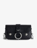 Zadig&Voltaire Kate Moss studded leather cross-body bag (British brand)