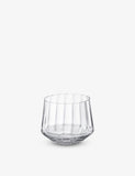 Georg Jensen Bernadotte grooved crystal glass 250ml - British product