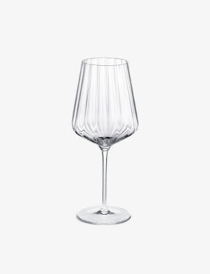 Georg Jensen Bernadotte groove white wine glass set (British brand)
