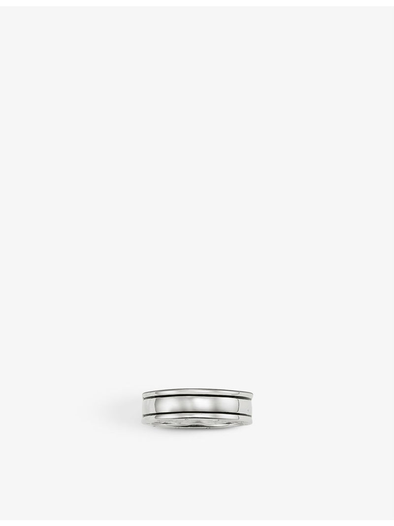 Thomas Sabo blackened sterling silver band ring - British product