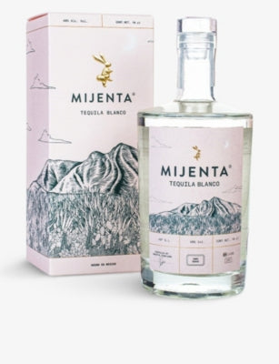 Mijenta blanco tequila 700ml bottle - British product