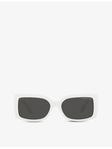 selfridges Michael Kors MK2165 Corfu Rectangular-frame Acetate Sunglasses- Buy online at McGrocer