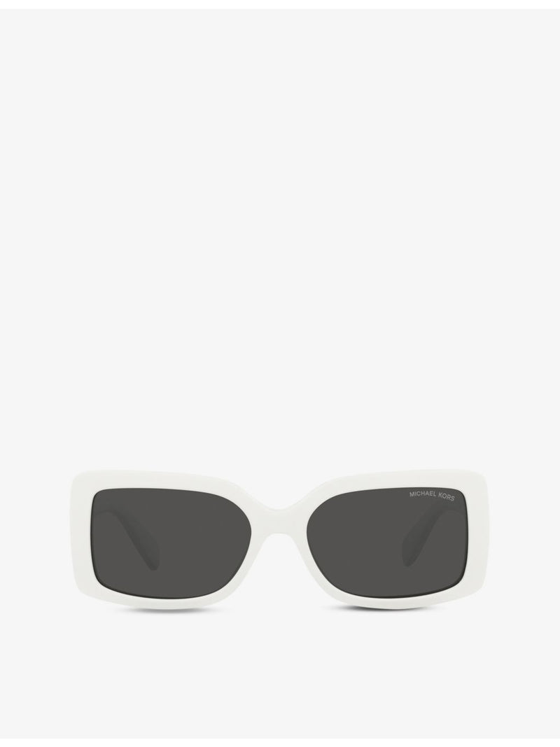 Michael Kors Corfu rectangular acetate sunglasses MK2165 - British product