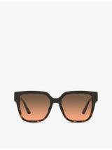 selfridges Michael Kors Karlie Square-Frame Acetate Sunglasses- Buy online at McGrocer
