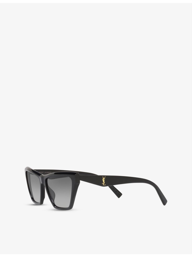 Saint Laurent cat-eye acetate sunglasses SL M103 (British brand)