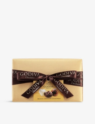 Godiva Gold Ballotin chocolate selection box 350g, imported from the UK