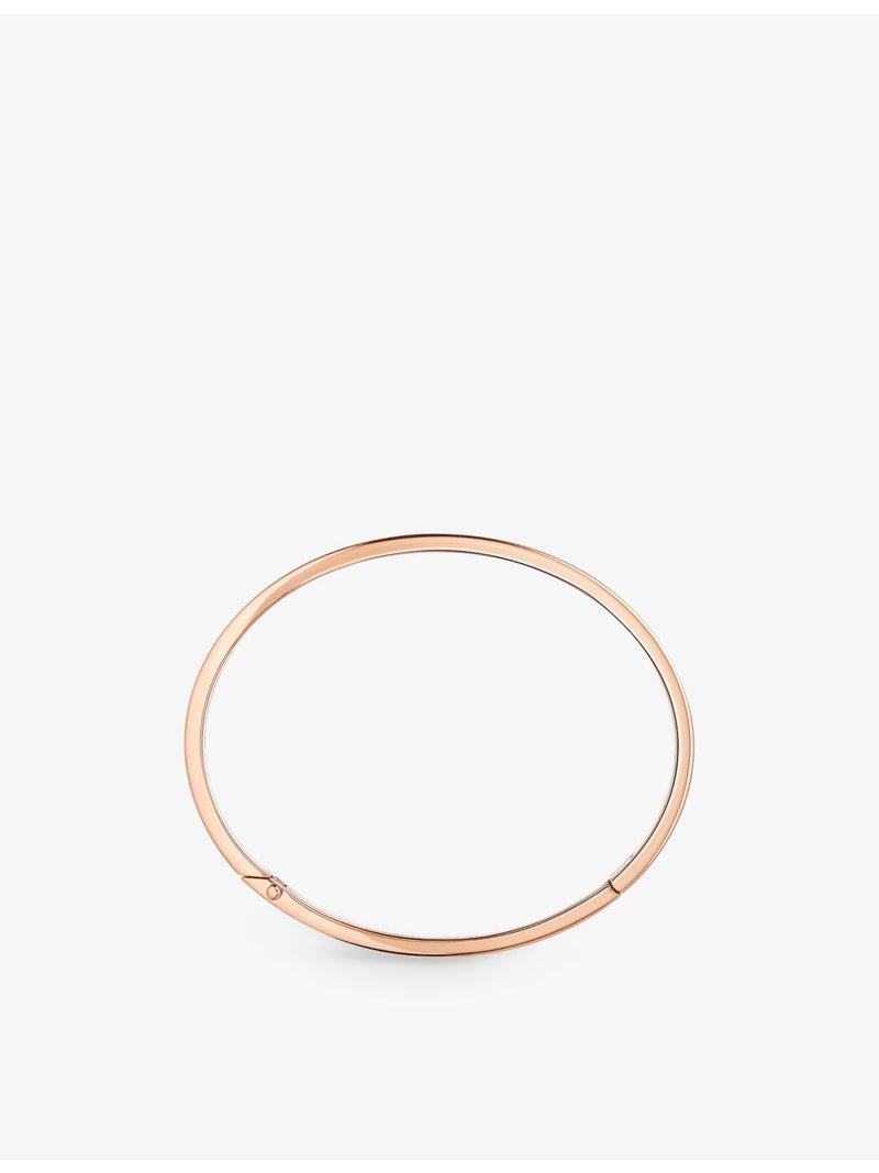 Boucheron Quatre Classique small gold and diamond bangle, imported from the UK
