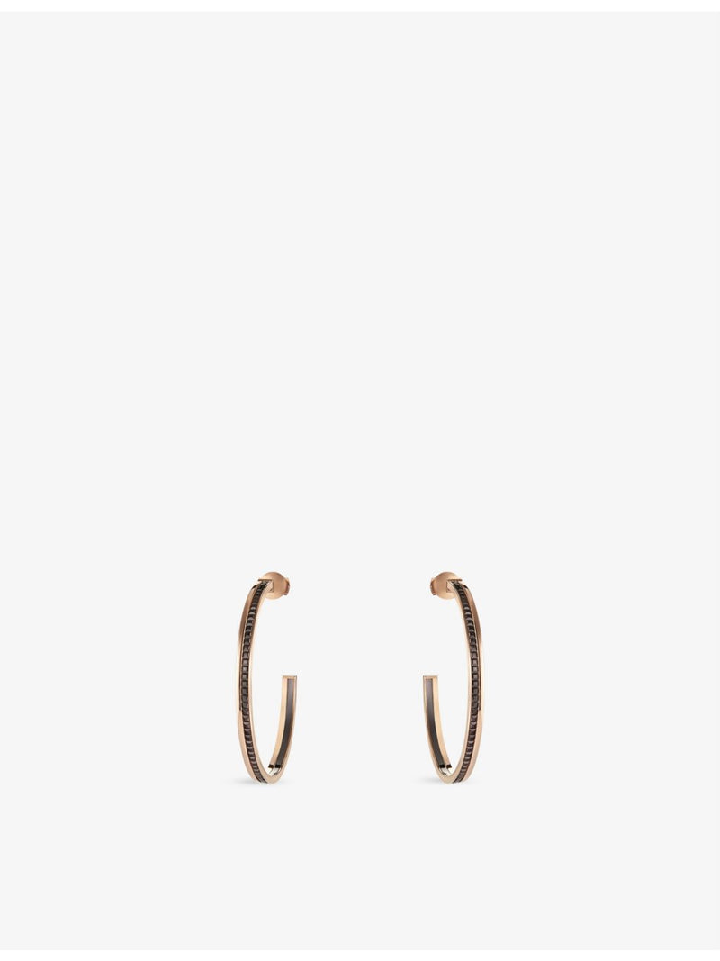Boucheron Quatre Classique hoop earrings 18ct gold - British product
