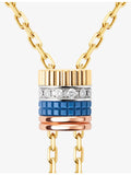 Boucheron Quatre Blue Edition large diamond necklace - British product