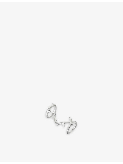 selfridges Shaun Leane Rose Thorn Sterling-Silver Ring- Buy online at McGrocer
