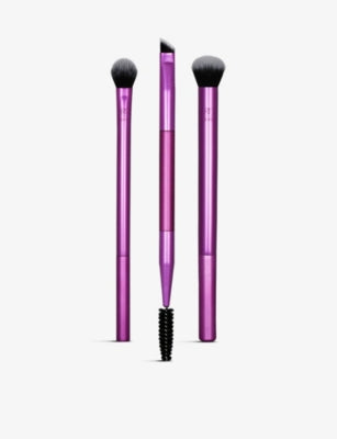 Real Techniques eye shade and blend makeup brush set, UK version