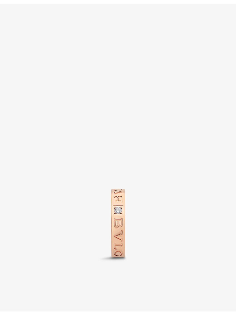 Bvlgari B.zero1 18ct rose gold ring (British brand)