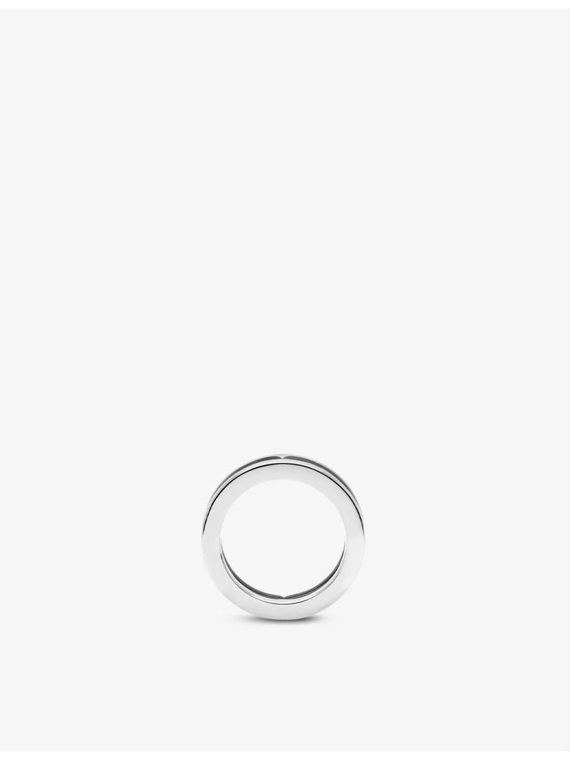 Bvlgari B.zero1 18ct white gold band ring, imported from the UK