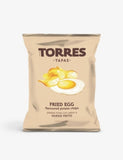 Torres fried egg flavour crisps 125g (British brand)