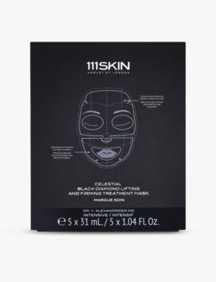 111SKIN Celestial Black Diamond lifting and firming mask box (British brand)
