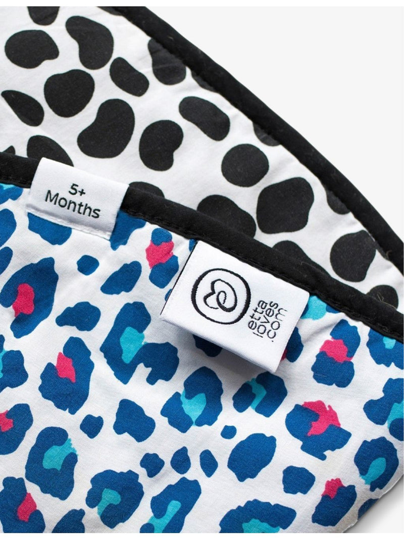 Etta Loves leopard-print cotton playmat 1m (British brand)