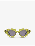 Loewe Paula's Ibiza flower-shaped acetate sunglasses (British brand)