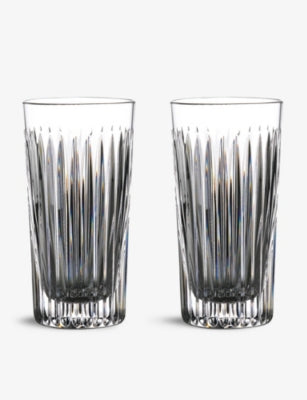 Waterford crystal highball tumblers set of two, UK version
