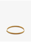 Monica Vinader essential gold-plated vermeil bangle bracelet, imported from the UK