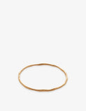 Monica Vinader Siren Muse 18ct Yellow-Gold Plated Vermeil Bangle