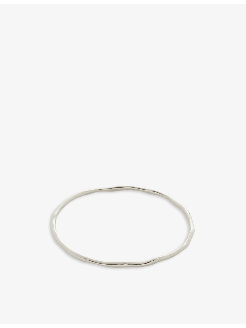 Monica Vinader Siren Muse sterling silver bangle bracelet - British product