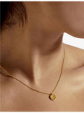 Monica Vinader Siren Petal necklace, imported from the UK