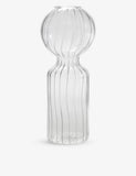 Serax Iki Doll rounded borosilicate glass vase 25cm (British brand)