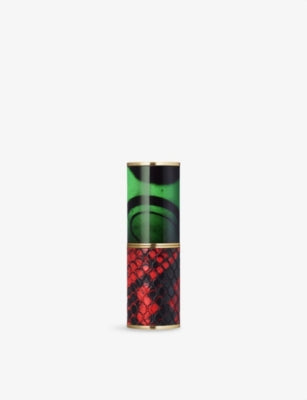 Dries van Noten Marbled Design Lipstick Case with Contrasting Prints