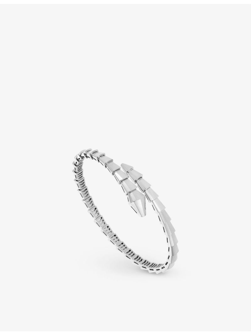 Bvlgari Serpenti Viper 18ct white gold bangle, UK version