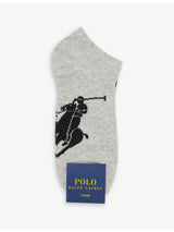 selfridges Polo Ralph Lauren Logo-print Cotton-blend Socks, Pack of Three- Buy online at McGrocer