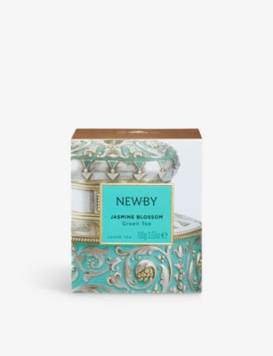 Newby Teas Jasmine Blossom loose leaf green tea 100g - British product