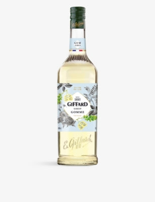 Giffard French gomme syrup 1 litre bottle, UK version