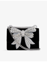 selfridges Kurt Geiger London Shoreditch Patent-Leather Cross-Body Bag- Buy online at McGrocer