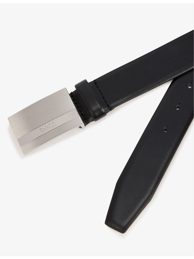 BOSS engraved leather belt 97cm, UK version