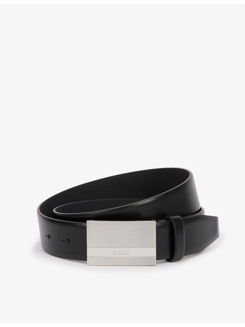 BOSS engraved leather belt 97cm, UK version