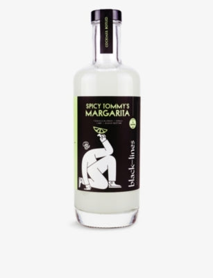 Black Lines Spicy Tommy's Margarita cocktail 500ml - British product
