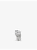 Bvlgari Serpenti Viper diamond ring 18ct white gold, UK version