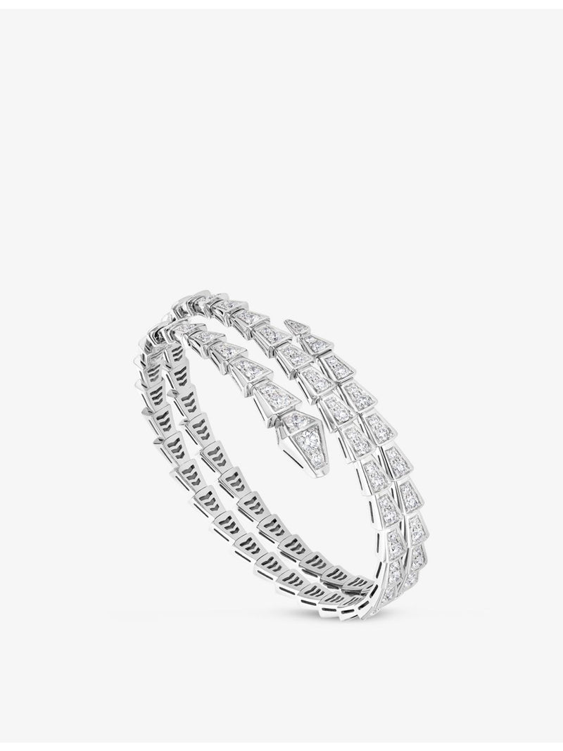 Bvlgari Serpenti Viper diamond bracelet 5.89ct (British brand)
