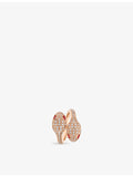 Bvlgari Serpenti Seduttori ring with diamond and rubellite - British product