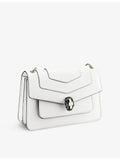 Bvlgari Serpenti leather cross-body bag snake-clasp, UK version
