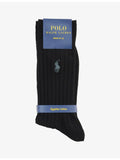 Polo Ralph Lauren logo-embroidered stretch-cotton socks, imported from the UK