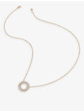 Astley Clarke 14ct yellow-gold 1.308ct diamond loop pendant necklace - British product